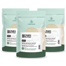 젤라틴 분말 가루 젤리 푸딩 만들기, 6팩, 500g