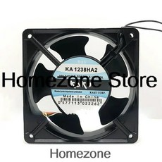 Kagu KA1238HA2 220V 방수 냉각 선풍기 키트, 한개옵션0, KA1238HA2 Lead Type, 1개