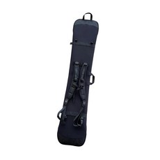 스키 스노우 보드 가방 어깨 끈 운반 케이스 조정 가능한 휴대용 수호자 방수 163cm 커버 겨울 스포츠 야외 여행, 단일옵션, 검은색