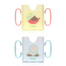 플렉사 우유케이스 두유홀더200ml 서울우유 팩홀더 간식, 1개, 플렉사 우유케이스(옐로우)