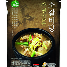 자연깃든 선봉식품 소갈비탕 600g 실온 갈비탕 국밥 소갈비 탕, 5개