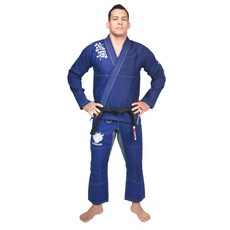 쇼군 'KANJI' 울트라 라이트 블루 앤 실버 - IBJJF 승인 BJJ GI