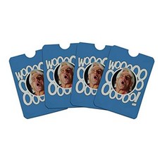 WWE Ric Flair WOOOO 신용 카드 RFID 차단제 홀더 보