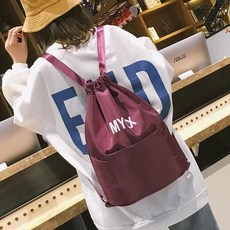 보드가방 주머니 스트링 백팩 남녀 초등학생 책가방 가엽고편리한 운동 심플 복습 학원가방, T21-천캐리어 빅사이즈 보라색 높이 45상폭 37넓이 31