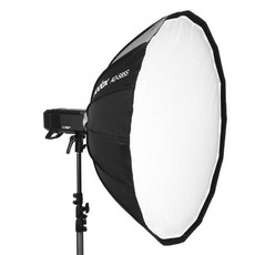Godox AD-S65S 실버 딥 포물선 소프트박스 및 허니콤 그리드 마운트 AD400PRO 용 65cm, 01 CHINA_01 Sliver for AD-S65S, 1개