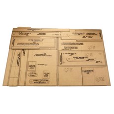 가죽필통만들기도안