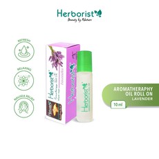 아로마롤온 Herborist 4가지 향, 라벤더, 1개, 10ml - 아로마롤온샵