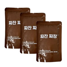 국내산 재료 듬뿍 수제 만능 짜장 소스 짜잔짜장 350g, 3개