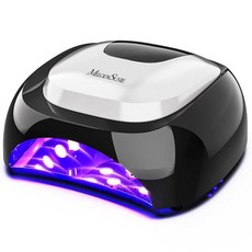 살롱용 멜로디 수지 UV LED 네일 램프 자동 센서 및 3 타이머로 젤 매니큐어 경화를 위한 전문가용 48W UV 네일 램프 고속 경화 네일 드라이어 네일 라이트, 1개