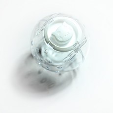 햄스터 런닝볼 클리어볼 크리스털 런닝볼 햄스터 용품 런닝볼, 흰색 러닝 볼, 12cm, 1개