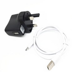 벽 충전기 EU/US 플러그 2IN1 USB 동기화 데이터 케이블 삼성 YP-K3 YP-K5J YP-T8 YP-T10 YP-S3 YP-Q1 YP-P2 YP-S5, 04 UK PLUG, 1개