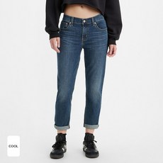리바이스 Levis® 여성용 미드라이즈 보이프렌드 쿨진 19887-0285