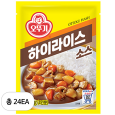 오뚜기 하이라이스 소스, 100g, 24개