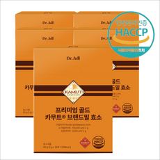 닥터아디 프리미엄 골드 카무트 브랜드밀 효소, 60g, 5개