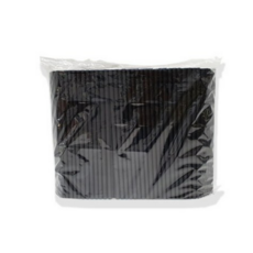 스트롱팩토리 일자빨대 검정 25cm 500개입, 20개, 250개
