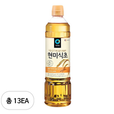 청정원 현미 식초, 900ml, 13개