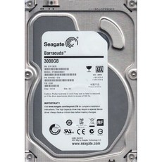 씨게이트 Barracuda 3TB 7200rpm SATA III 내장 하드 드라이브(ST3000DM001) - st3000dm001