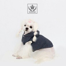 WQM210934 부산상사 애견의류 겨울 안감퍼 유니퍼피 후드점퍼 블루 S
