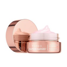 FOREO SUPERCHARGED 울트라 하이드레이팅 나이트 마스크 - 페이스 모이스처라이저 딥 리플레니싱 크림 재생 비건 동물 실험 및 글루텐 프리 70.9g 2.5온스, 2.5 Fl Oz