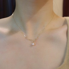 진주목걸이디자인