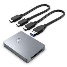 CFexpress 리더기 Cardreader 어댑터 플래시 메모리 카드 CR316 알루미늄 합금 USB3.1 Gen 2 10Gbps Type B 103428, 한개옵션0, 브라운, 1개