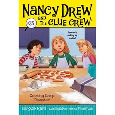 [원서] paperback Book Cooking Camp Disaster (35) (Nancy Drew and the Clue C 단행본 요리 캠프 재해(35)(낸시 드류와