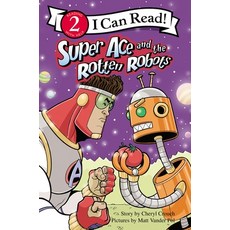 (영문도서) Super Ace and the Rotten Robots: Level 2 Paperback, Zonderkidz, English, 9780310716976