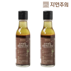 자연주의 오리엔탈 통참깨 드레싱, 2개, 240g