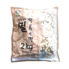  송학식품 말랑말랑 밀떡볶이 2kg X 6개 BOX, 12개 