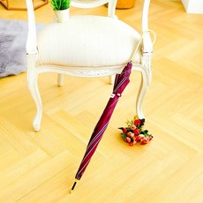 [천삼백케이] [더블유피씨] wpc우산 레이디 스트라이프 장우산 56408-00