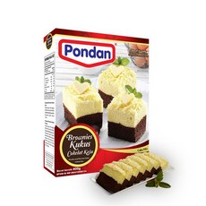 퐁당 브라우니 스팀 초콜릿 치즈 케이크 믹스 (1팩), 1개, 400g