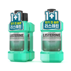 리스테린 티스앤검 디펜스 750ml * 2개, 1개