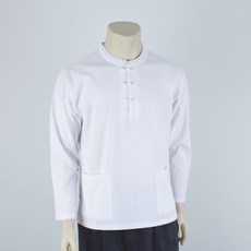 다오네우리옷 남자 후염 20수 티(흰색) 생활한복(개량한복)