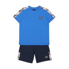 DAKS LITTLE 닥스키즈 블루 상하 트레이닝 SET DRM10ST31G_BU
