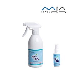 싹수 스프레이형 살균소독수 500mL 1개+사은품 휴대용싹수80ml 1개, 1개