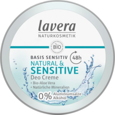 lavera 라베라 베이직 센시티브 데오드란트 크림 50ml, 1개
