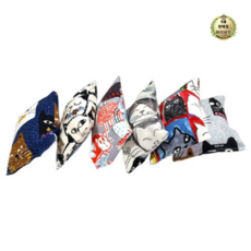  라이브잇 힐링타임 기분좋은 고양이 캣닢쿠션 소 NH-019, 25개, 랜덤 발송 