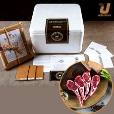 양고기 양꼬치 프렌치랙 500g 쯔란 소스10g 카레소금 10g 증정, 1개