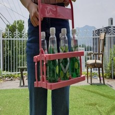 캠핑 음료수 홀더 캔 맥주 소주 콜라 병 캐리어 랜덤, 1개, 1개입