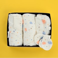 압소바 DB_ 미우오가닉저고리속싸보손발싸개모자세트