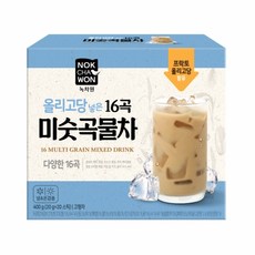 녹차원 올리고당 넣은 16곡 미숫곡물차 20g x 20스틱, 400g, 20개입, 1개