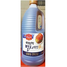 업소용 식당 식자재 양념 재료 하선정 멸치액젓 3kg 간장 감자전분 물엿 새우젓 멸치 남해 젓갈 다시, 1