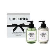 탬버린즈 샤워리바디 얼리모닝듀 듀오 바디워시 240ml + 바디로션 235ml