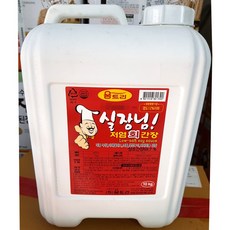 저염도 와사비용 회간장 양조간장 10kg 대방어회 우럭튀김 횟집, 1개