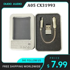 헤드폰앰프 증폭기 USB C 타입 DAC 오디오 인터페이스 어댑터 칩 디코딩 LXDAC A05 CX31993, 5.4 Strand Black - cx31993