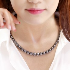 흑진주목걸이