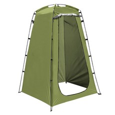 휴대용 야외 캠핑 텐트 간단한 목욕 커버 탈의실 이동식 화장실 낚시 사진, Army Green, Army Green
