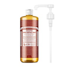 닥터브로너스 퓨어 캐스틸 솝 유칼립투스 950ml + 전용펌프