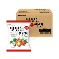 삼양식품 맛있는라면 115g 40입 1박스, 40개