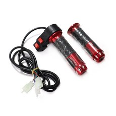 24V/36V/48V/64V/72V/96V 전기 자전거 스로틀(3개 속도 컨트롤러 포함) 및 Ebike/스쿠터/세발자전거 부품용 정방향 역방향, 은